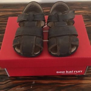 See Kai Run Jude Sandal Size 4